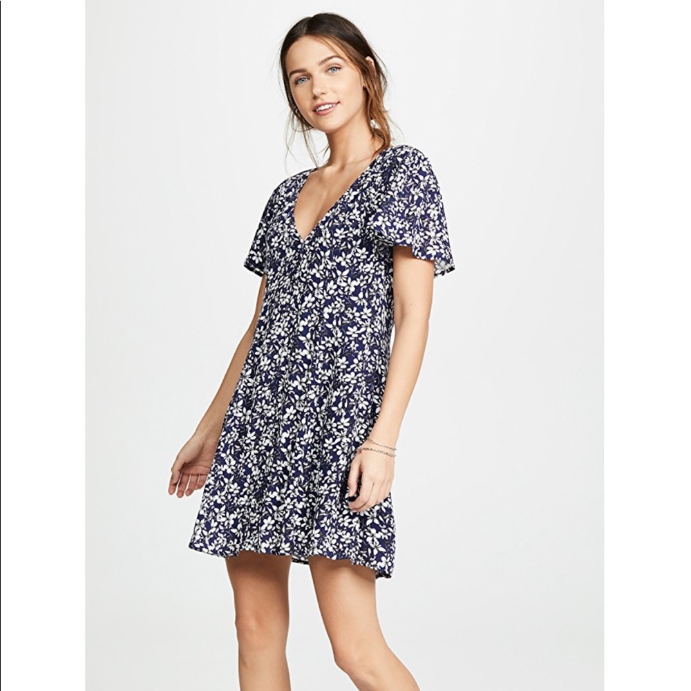 Wild jasmine tea dress